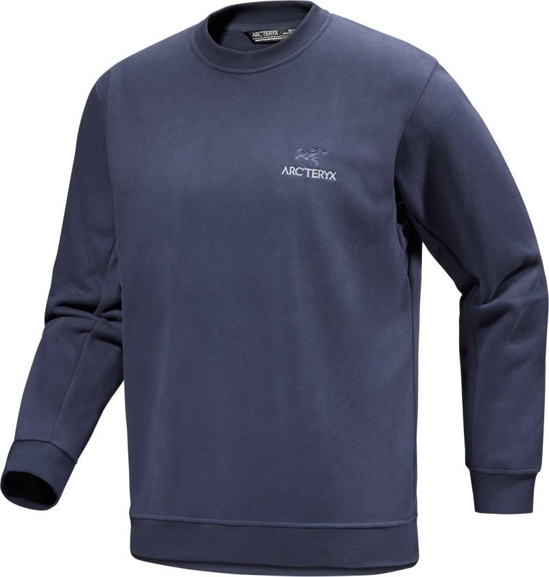 Emblem Fleece Crew - Mens - black sapphire 1