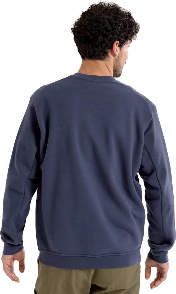 Emblem Fleece Crew - Mens - black sapphire 1