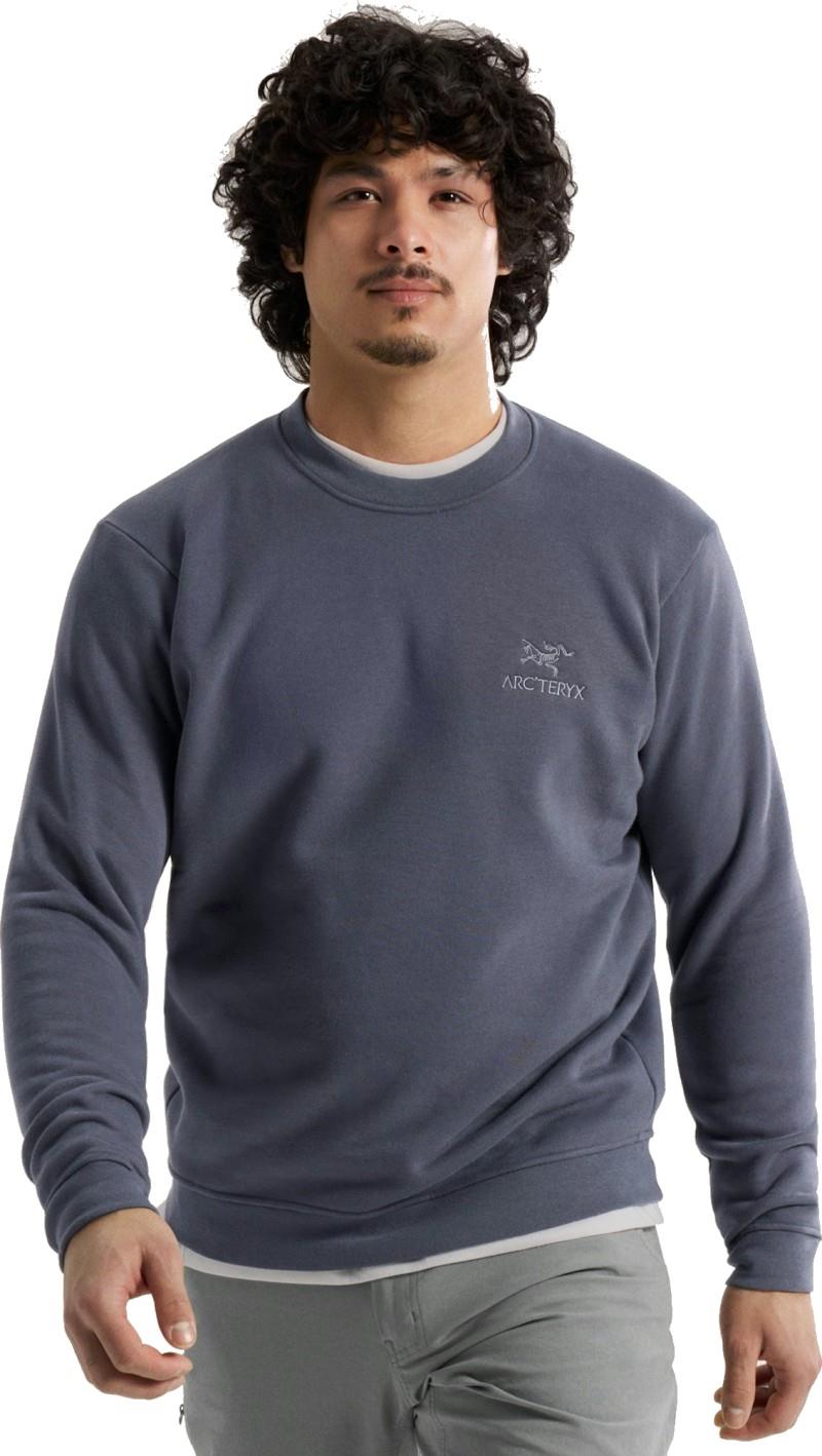 Emblem Fleece Crew - Mens - dark stratus 1