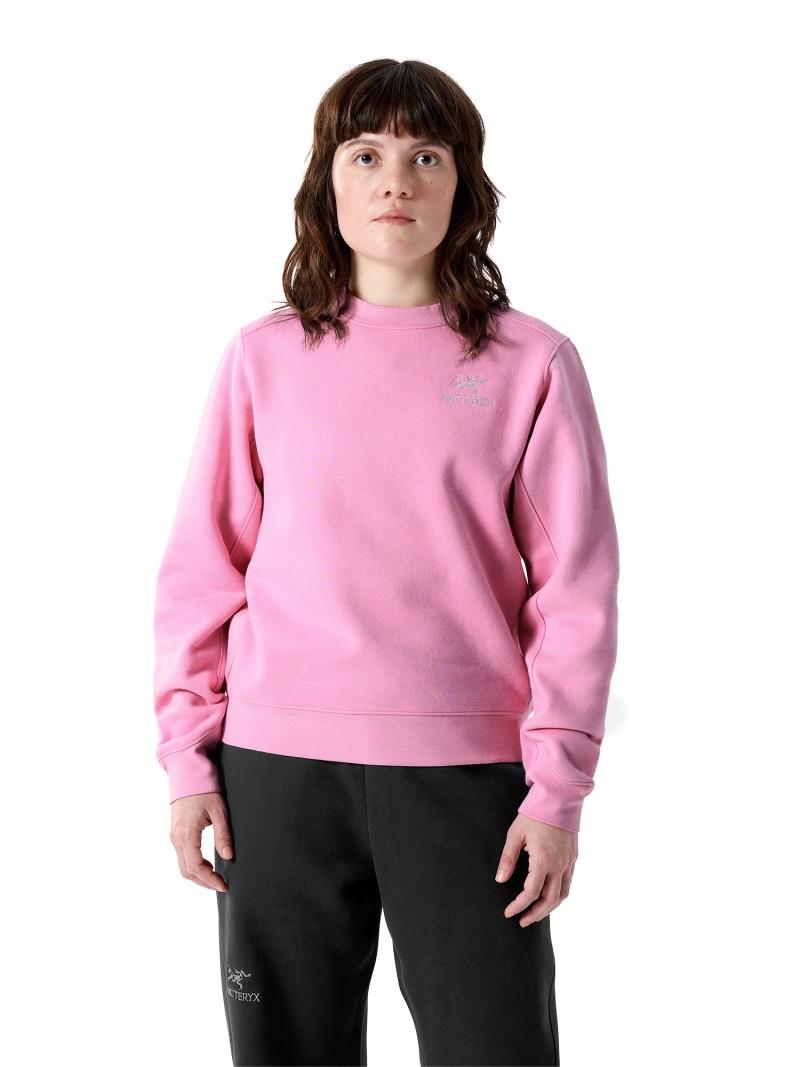 Emblem Fleece Crew - Womens - pineberry 1