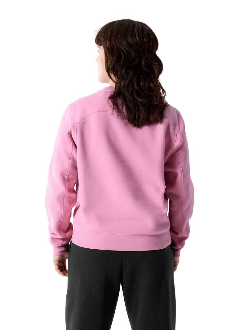 Emblem Fleece Crew - Womens - pineberry 1