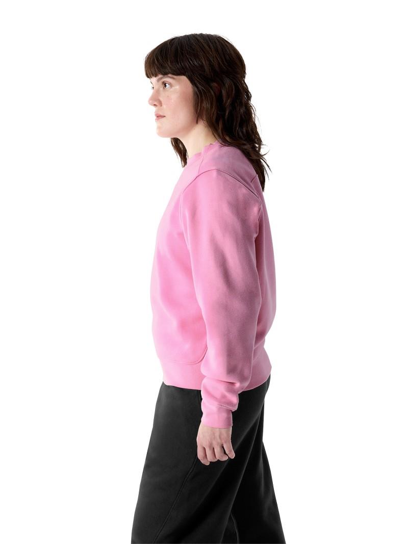 Emblem Fleece Crew - Womens - pineberry 1