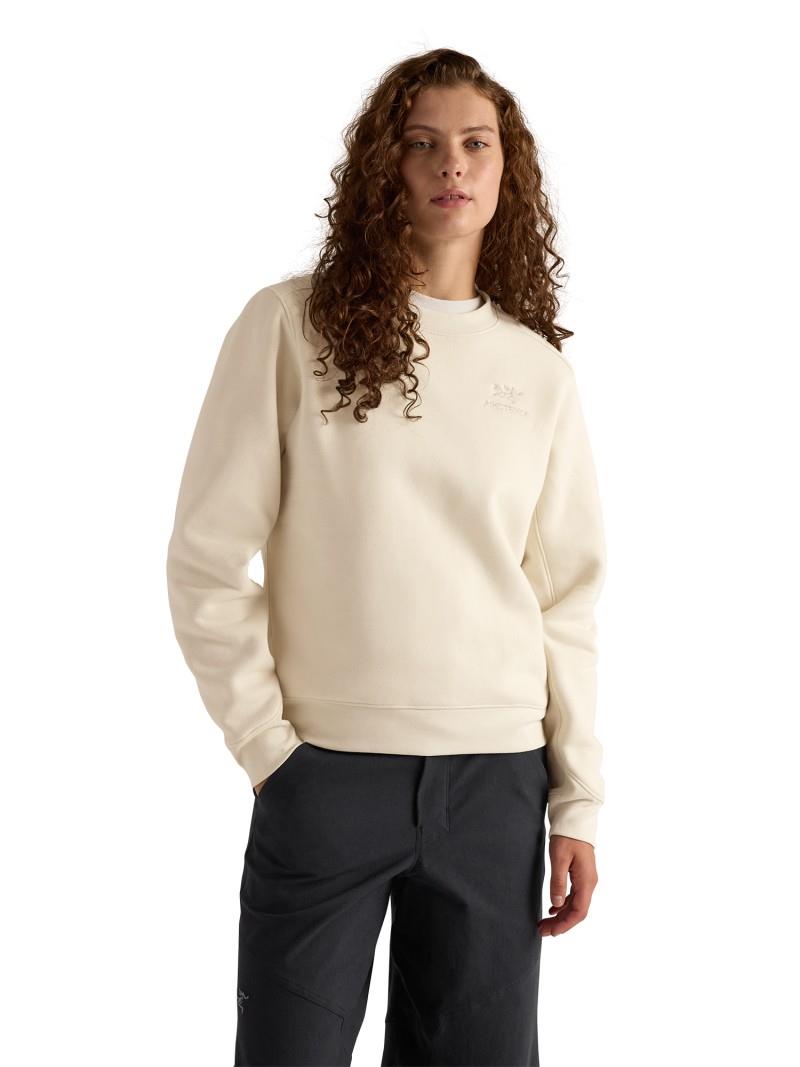 Emblem Fleece Crew - Womens - sea salt 1