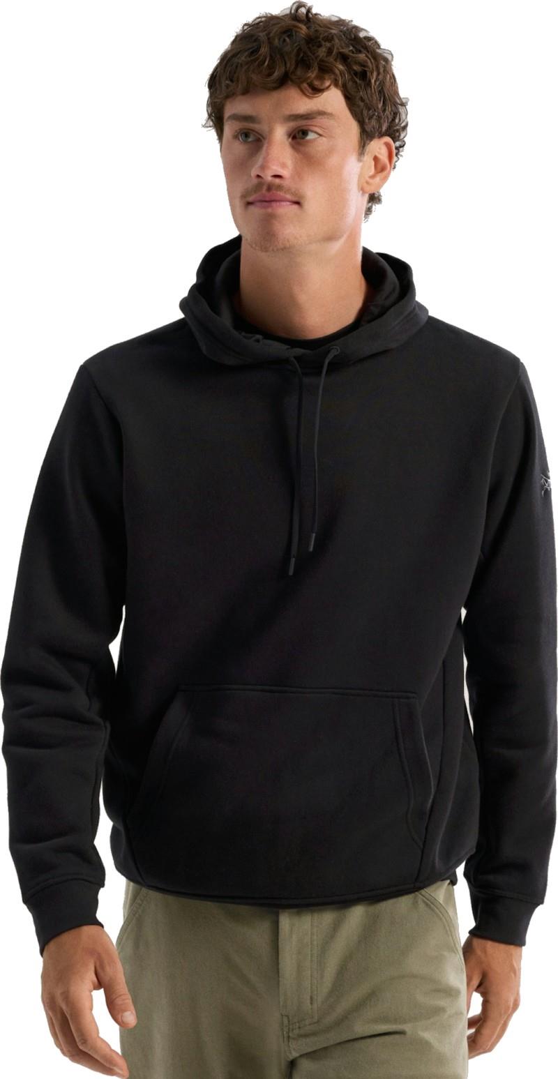 Emblem Fleece Hoody - Mens - black 1