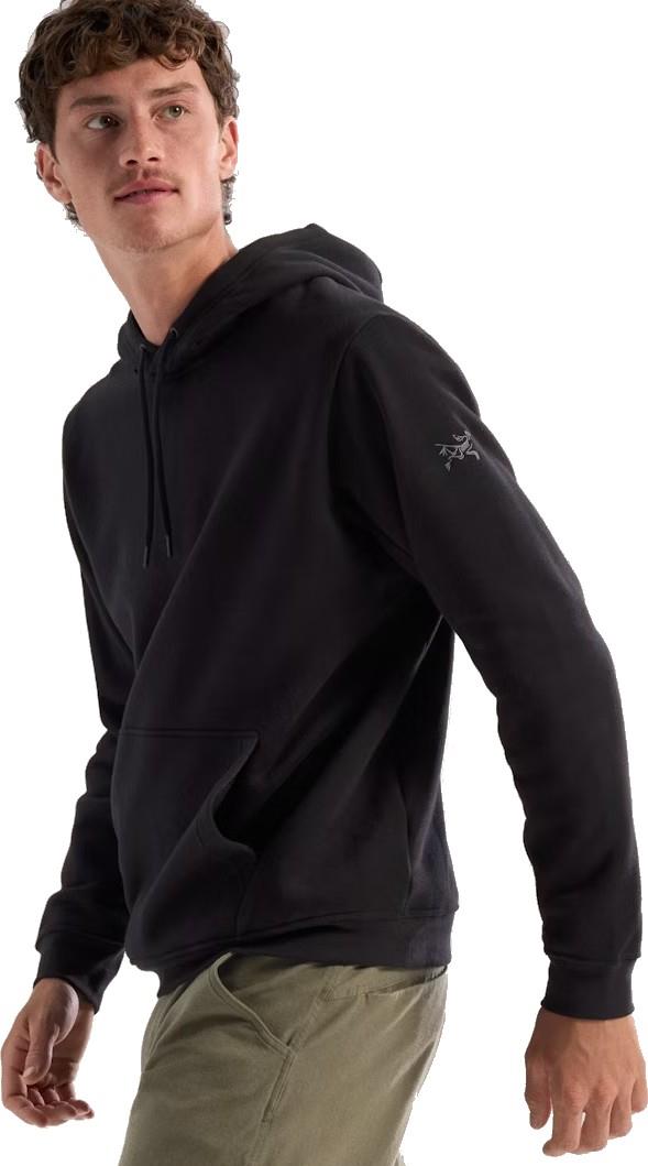 Emblem Fleece Hoody - Mens - black 1