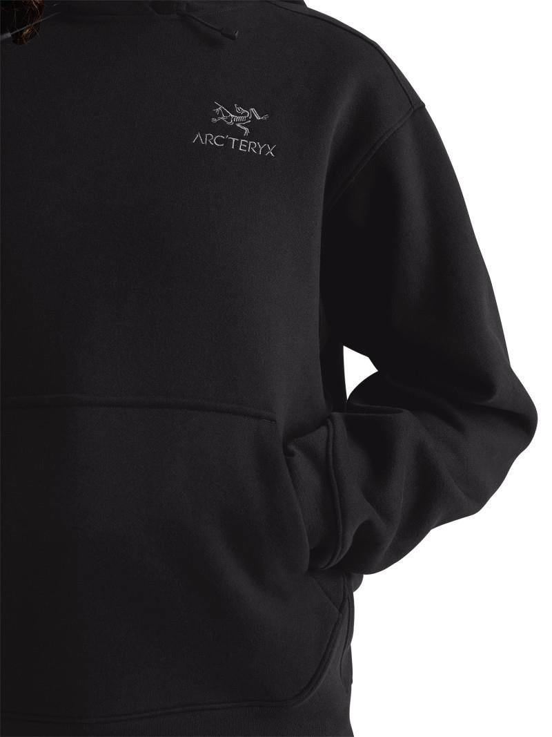 Emblem Fleece Hoody - Womens - black 1
