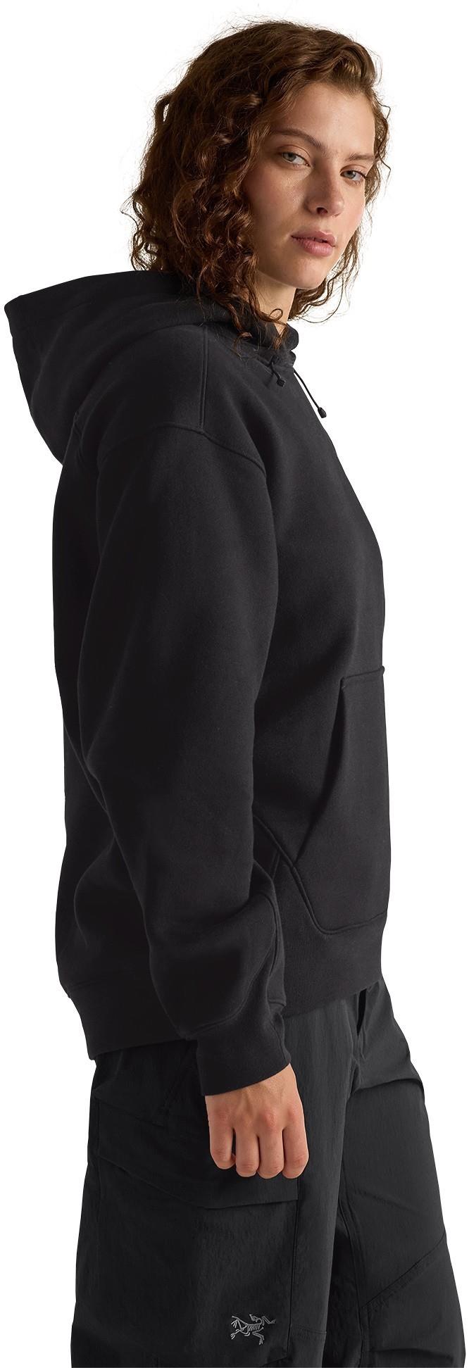 Emblem Fleece Hoody - Womens - black 1