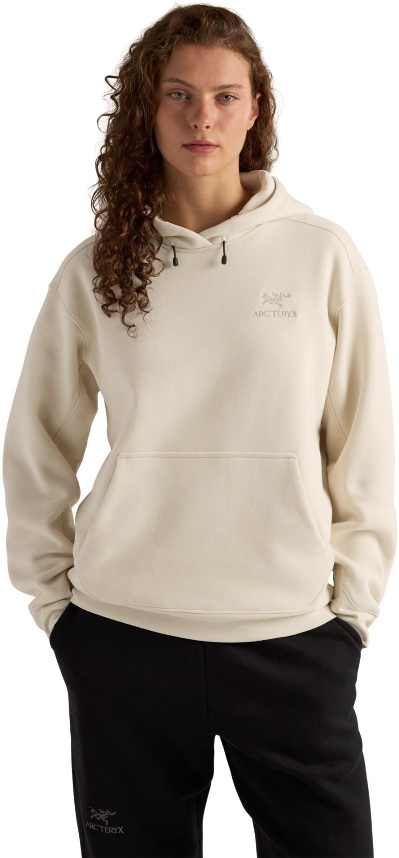 Emblem Fleece Hoody - Womens - sea salt 1