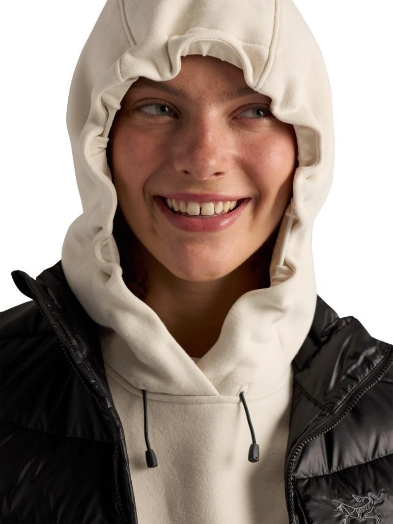 Emblem Fleece Hoody - Womens - sea salt 1