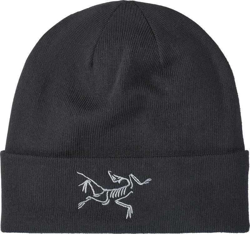 Embroidered Bird Toque - Black 1