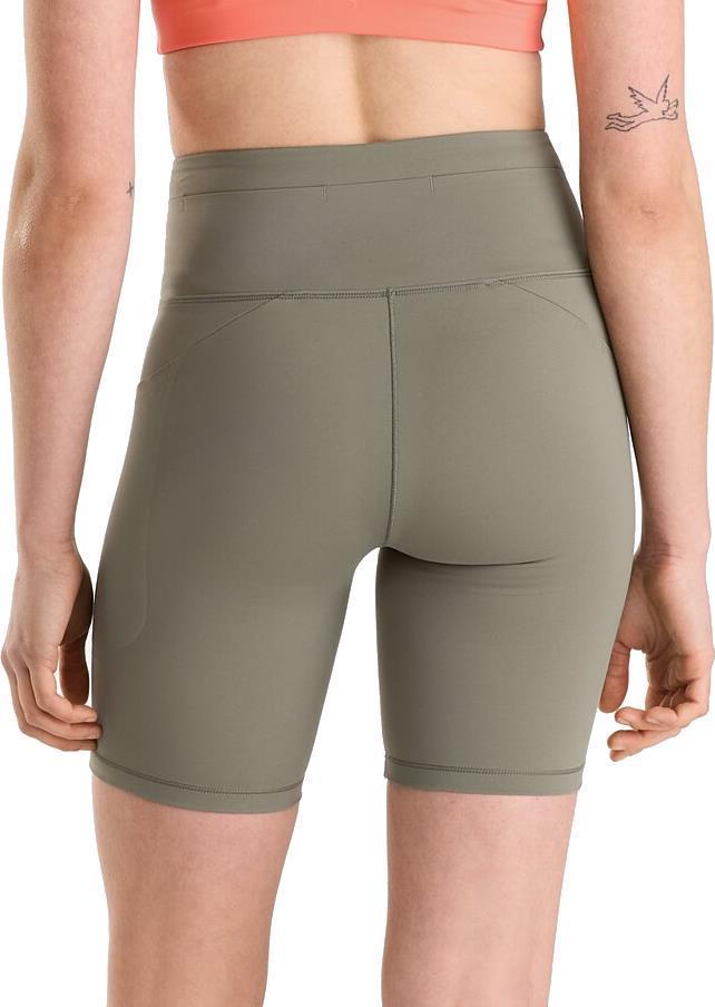 Essent High-Rise Shorts, 8" Inseam - Womens - Forage 3