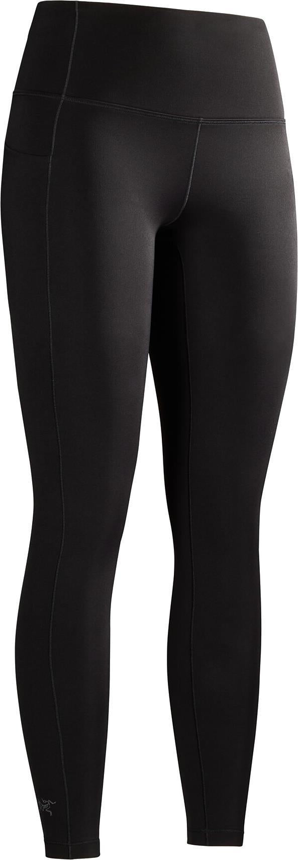 Essent Warm High-Rise Leggings, 26` Inseam - Womens - Black 1