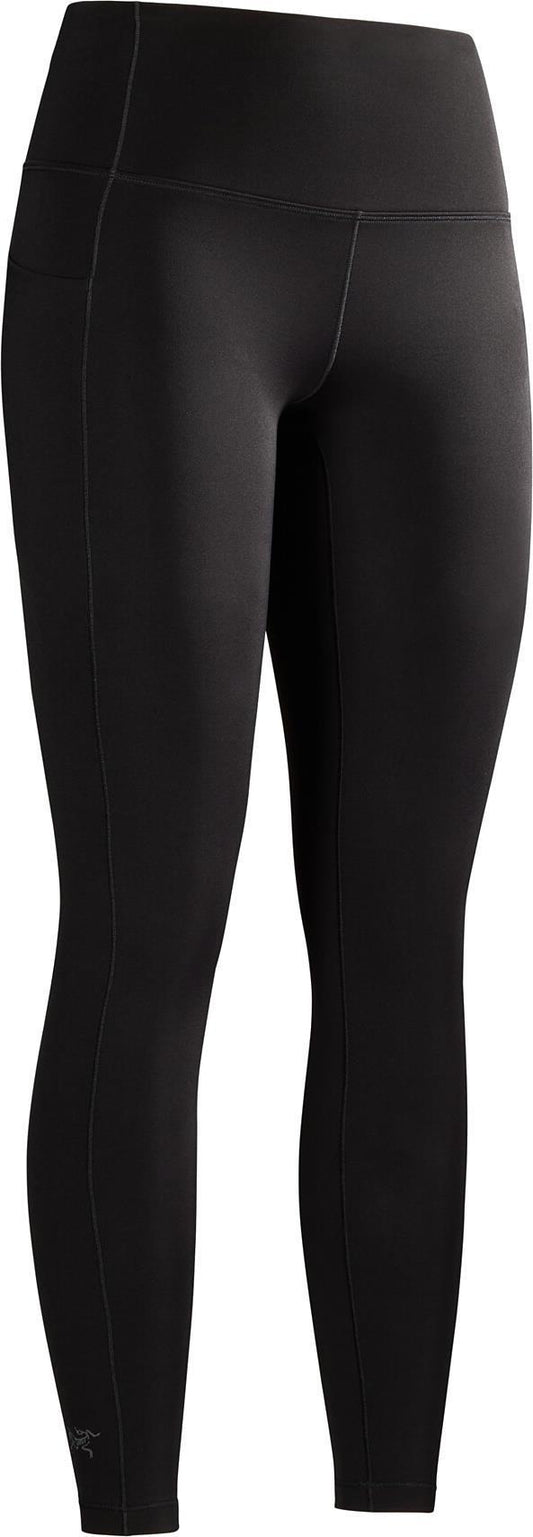 Essent Warm High-Rise Leggings, 26` Inseam - Womens - Black 1
