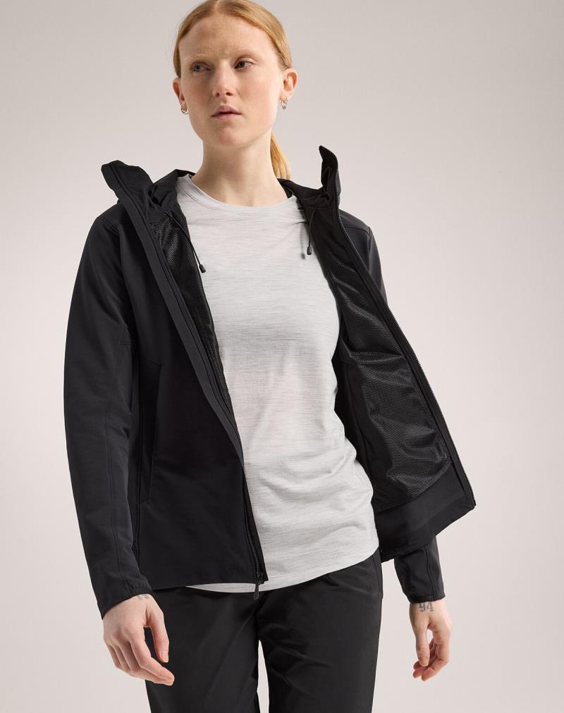 Gamma Hoody - Womens - Black 3