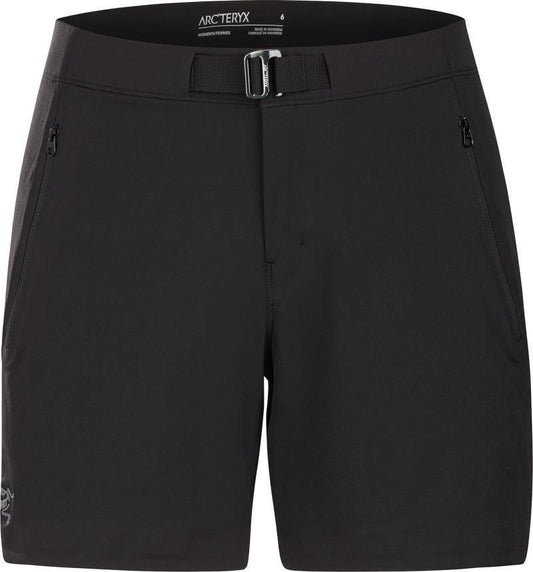 Gamma LT Shorts, 6" Inseam - Womens - Black 1