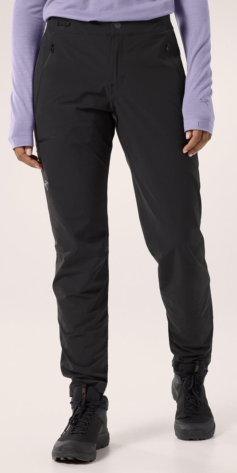 Gamma Lightweight Pants, Reg - Womens - Black 2