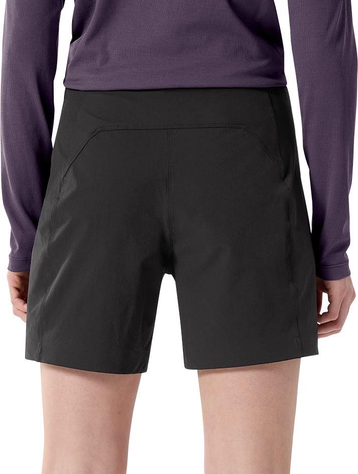 Gamma Shorts, 6" Inseam - Womens - black 1
