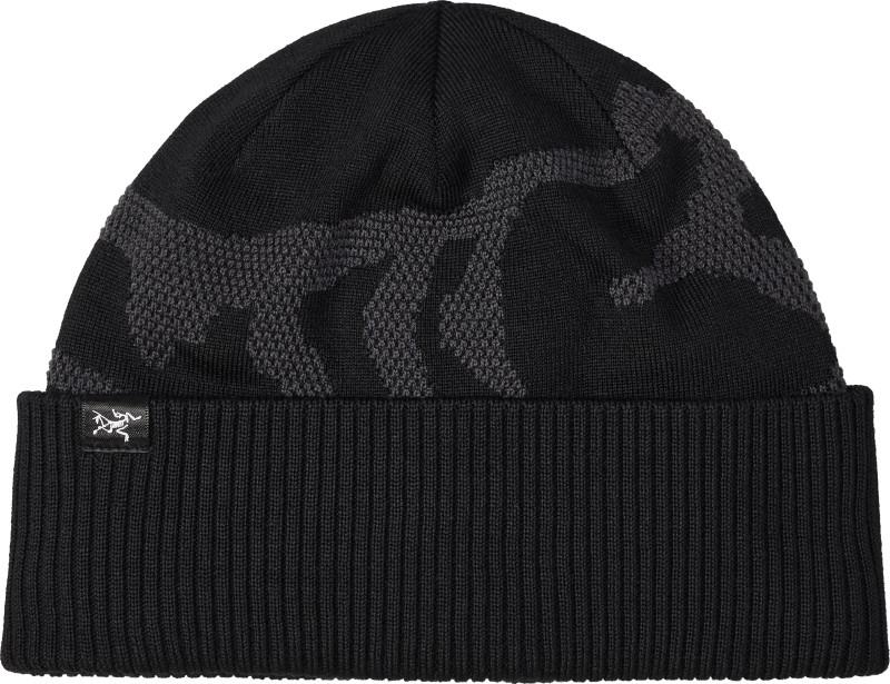 Grotto Rib Toque - black / graphite 1