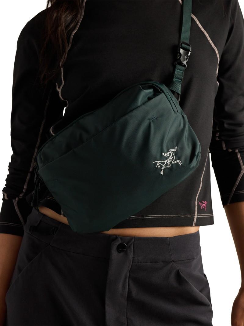 Heliad Crossbody - dark jade 1