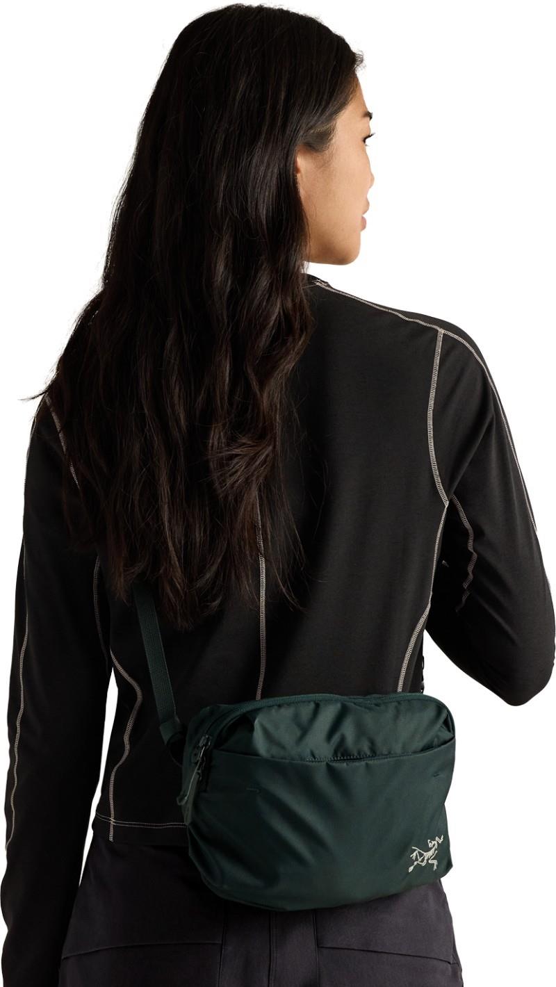 Heliad Crossbody - dark jade 1