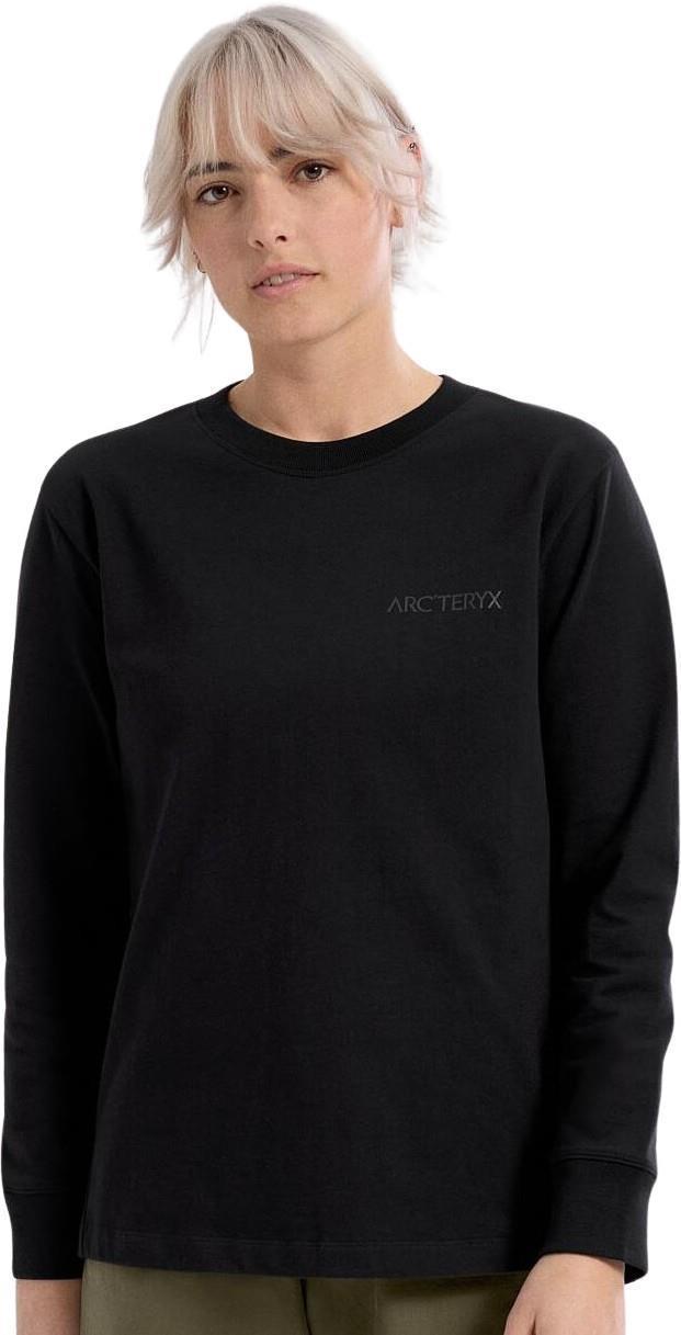 Kragg Cotton Bird Crew LS - Womens - Black / Black 2