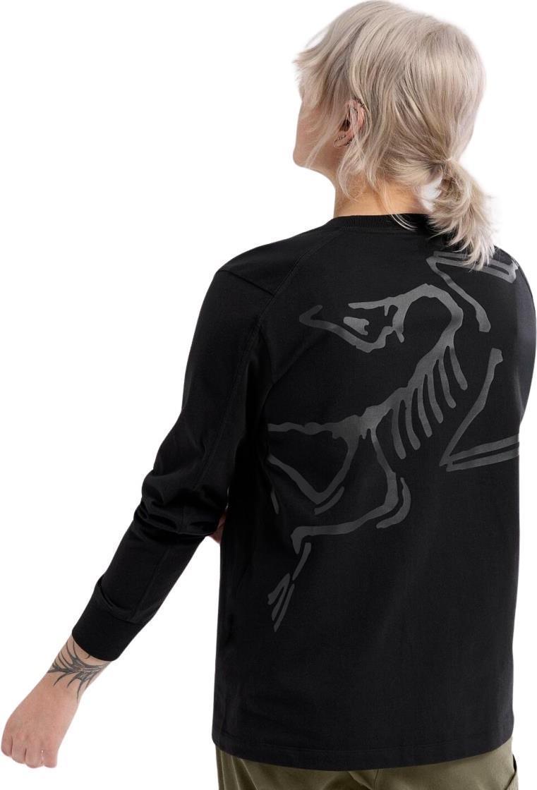 Kragg Cotton Bird Crew LS - Womens - Black / Black 3