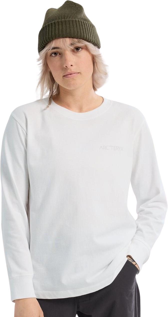 Kragg Cotton Bird Crew LS - Womens - White Light / White 2