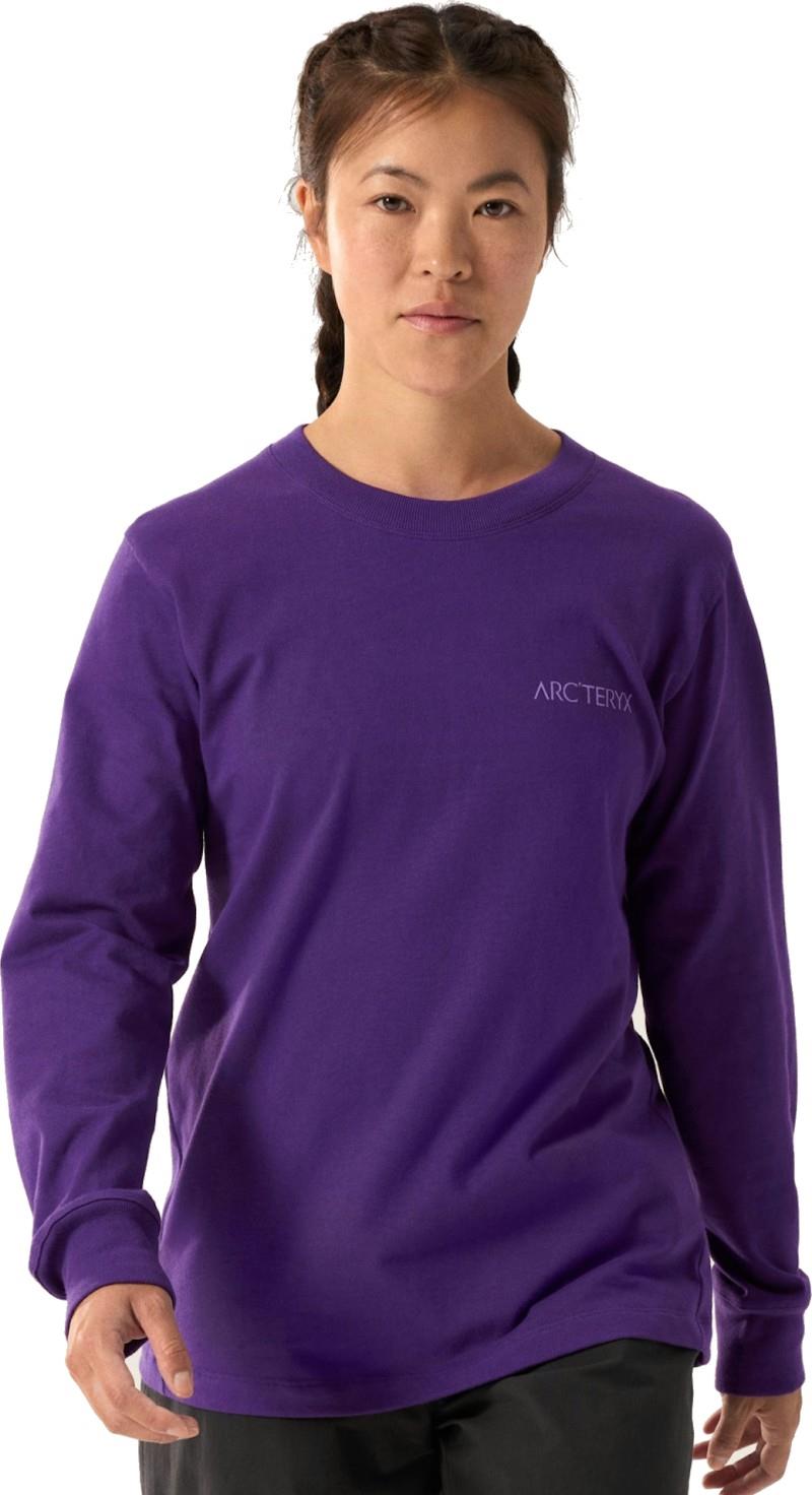 Kragg Cotton Bird Crew LS - Womens - azalea / aster 1