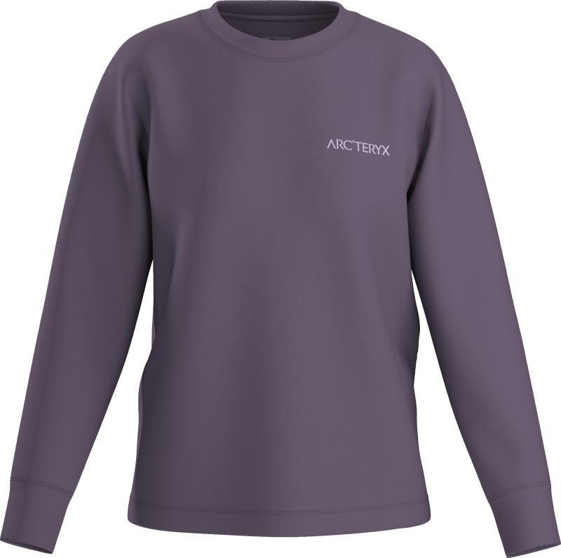 Kragg Cotton Bird Crew LS - Womens - light moondrop 1