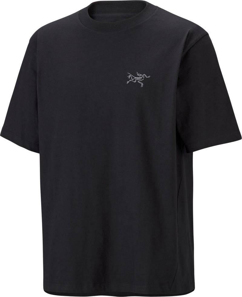 Kragg Cotton Emblem Crew SS - Mens - black 1