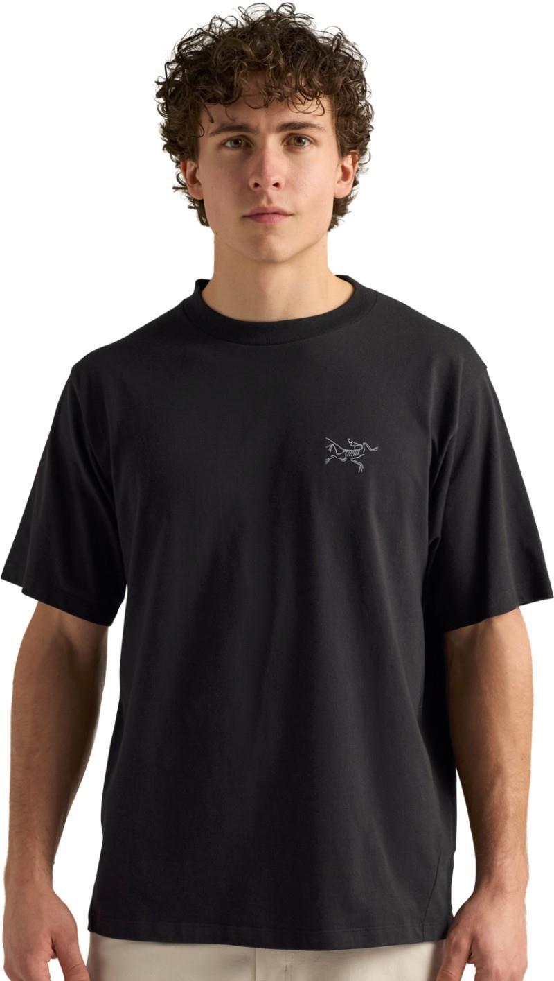 Kragg Cotton Emblem Crew SS - Mens - black 1