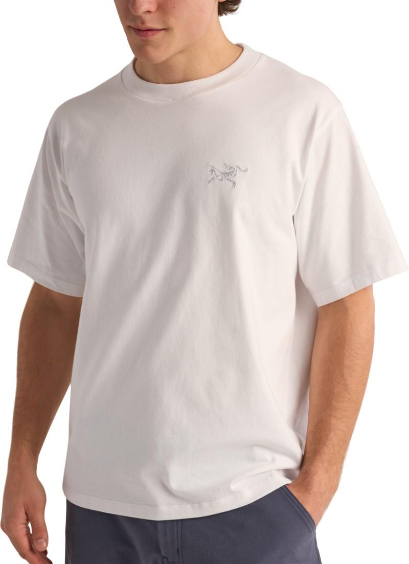 Kragg Cotton Emblem Crew SS - Mens - white light 1