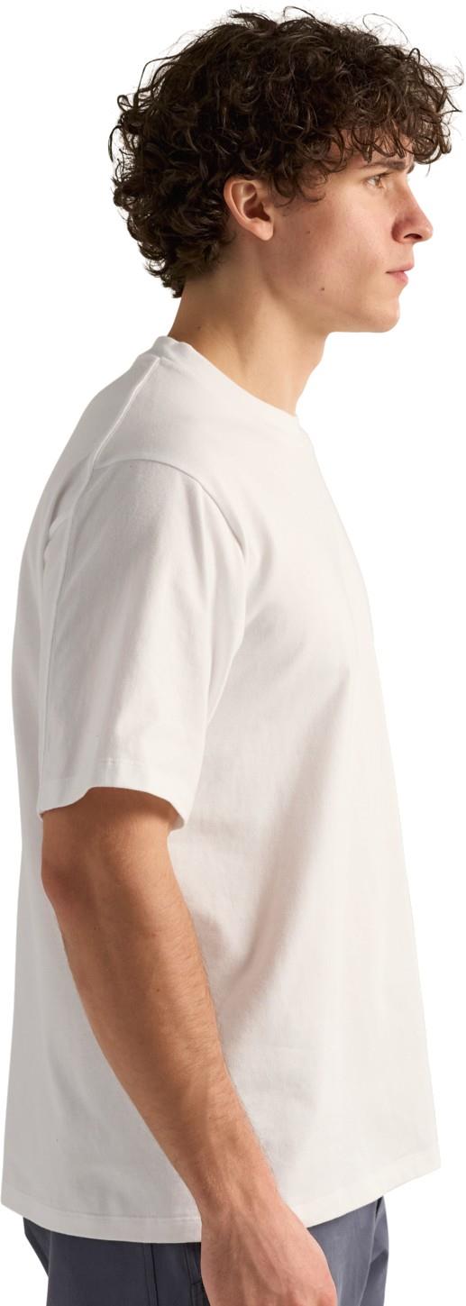 Kragg Cotton Emblem Crew SS - Mens - white light 1