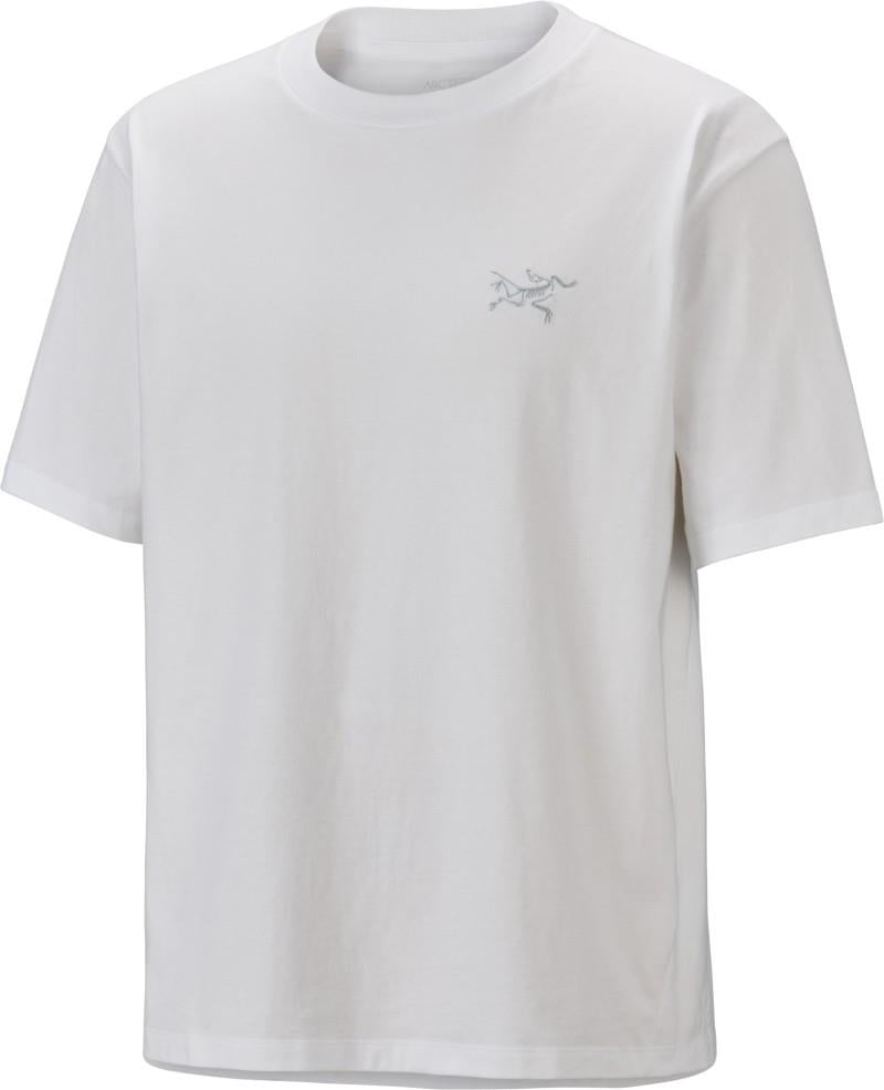 Kragg Cotton Emblem Crew SS - Mens - white light 1