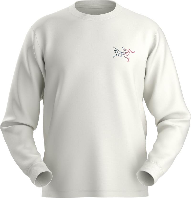 Kragg Cotton Heatmap LS - Mens - white light / multi 1