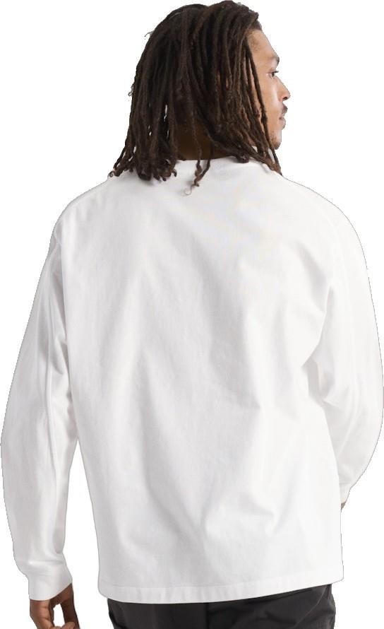 Kragg Cotton LS - Mens - white light / black 1