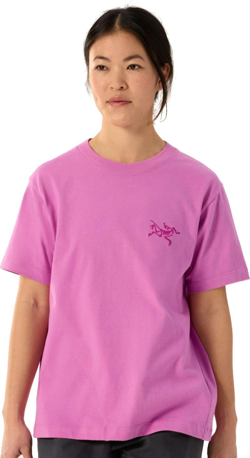 Kragg Cotton Little Bird Crew SS - Womens - alpenglow 1