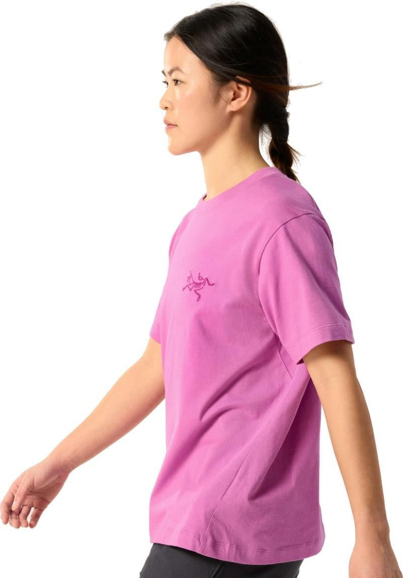 Kragg Cotton Little Bird Crew SS - Womens - alpenglow 1