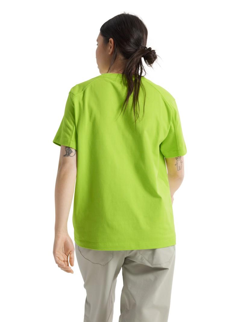Kragg Cotton Little Bird Crew SS - Womens - mantis 1