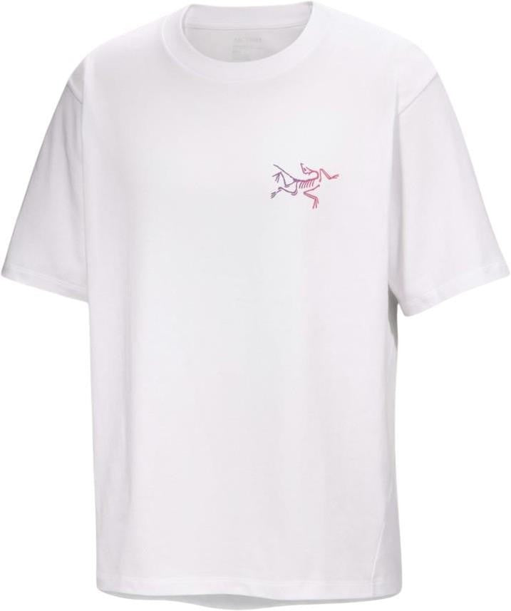 Kragg Cotton Logo SS - Mens - white light / multi 1