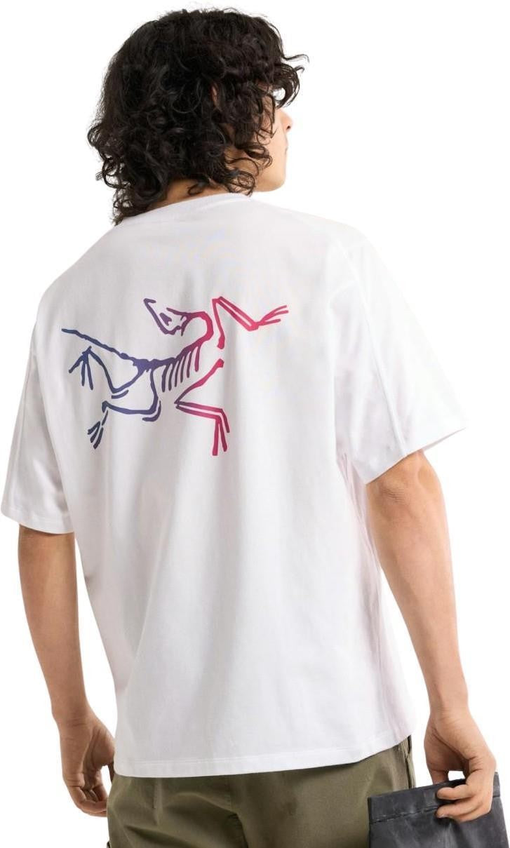 Kragg Cotton Logo SS - Mens - white light / multi 1