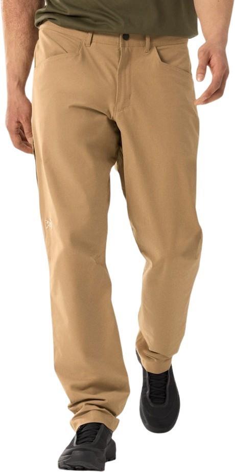 Kragg Cotton Pants, Reg - Mens - canvas 1