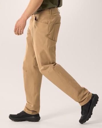 Kragg Cotton Pants, Reg - Mens - canvas 1