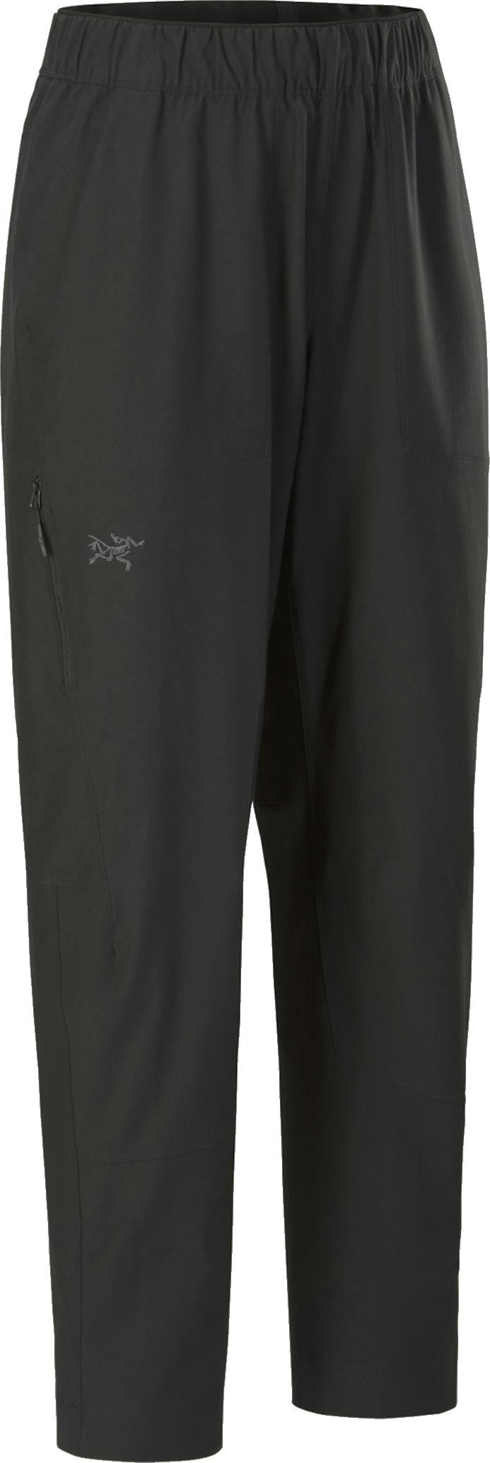 Kragg Cotton Pants, Reg - Womens - black 1