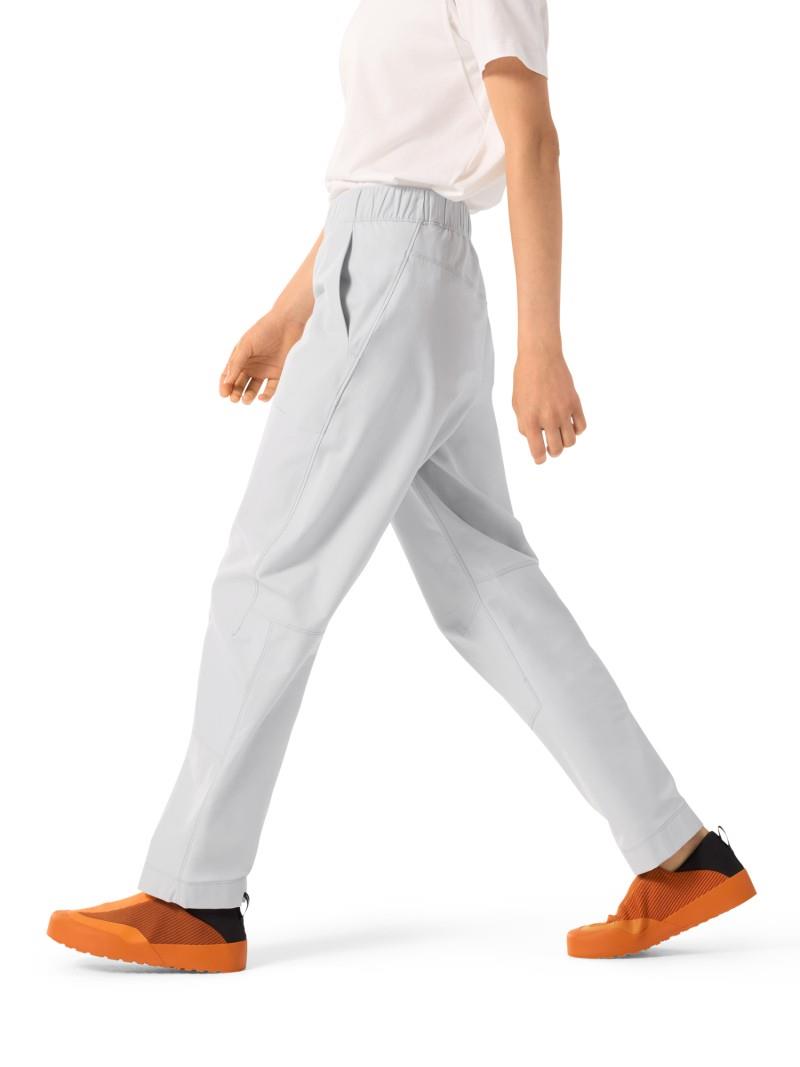Kragg Cotton Pants, Reg - Womens - solitude 1