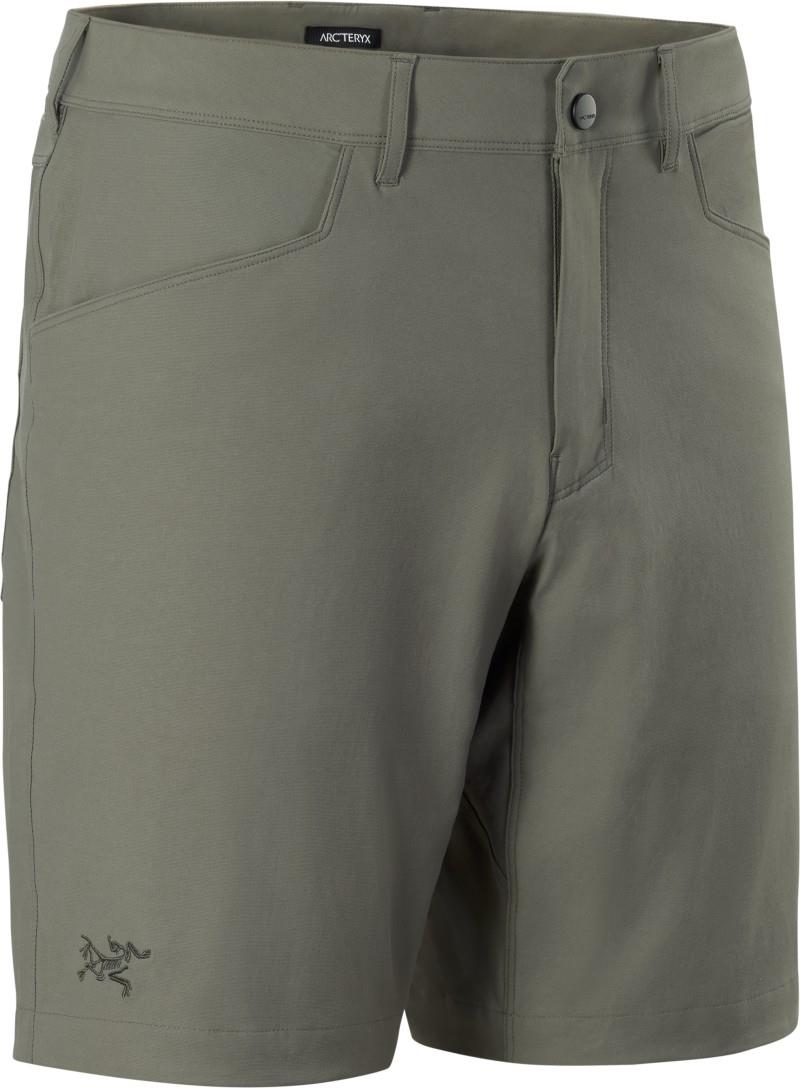 Kragg Cotton Shorts, 9" Inseam - Mens - forage 1