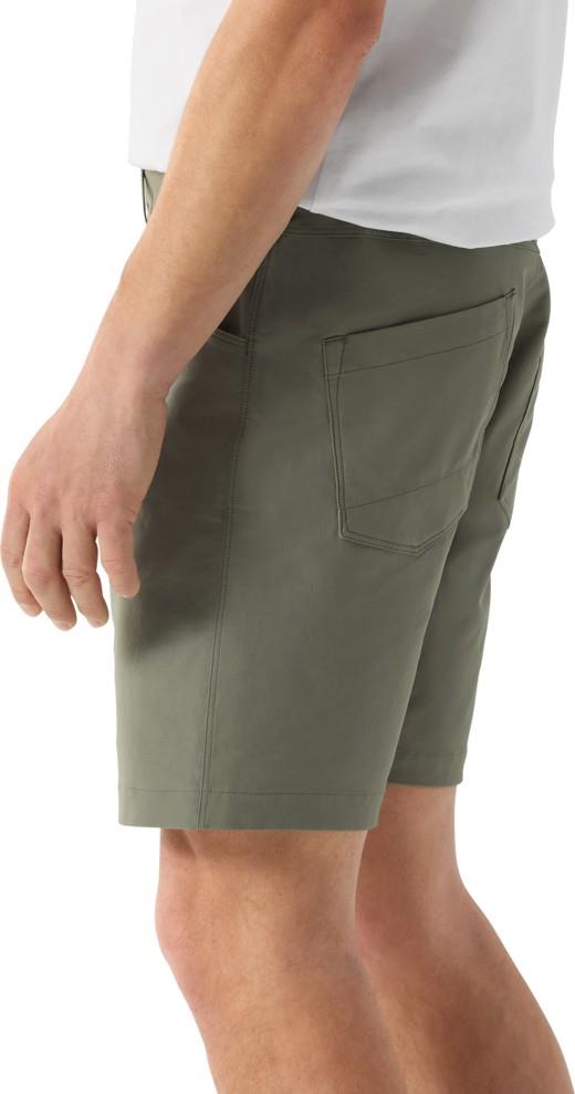Kragg Cotton Shorts, 9" Inseam - Mens - forage 1