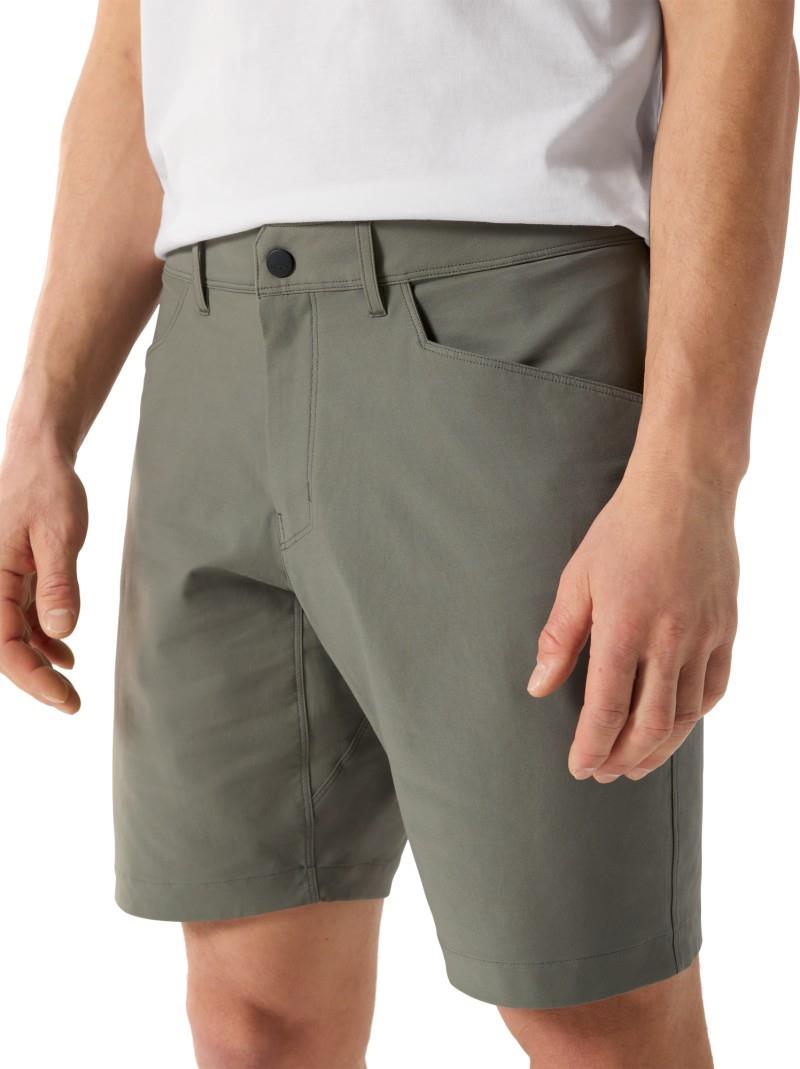 Kragg Cotton Shorts, 9" Inseam - Mens - forage 1