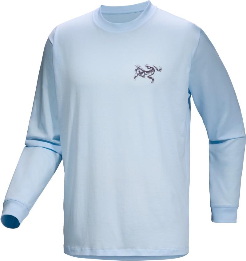 Kragg SL Cotton Bird Tile LS - Mens - alpine blue / moondrop 1