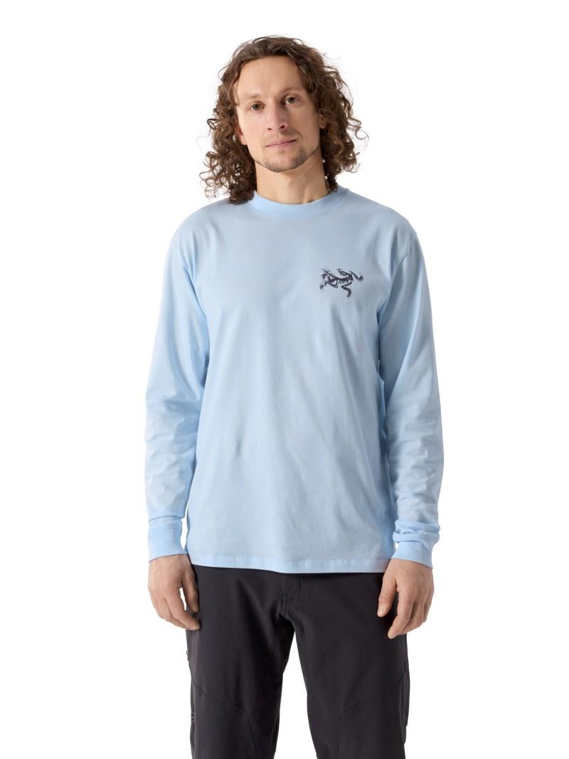 Kragg SL Cotton Bird Tile LS - Mens - alpine blue / moondrop 1
